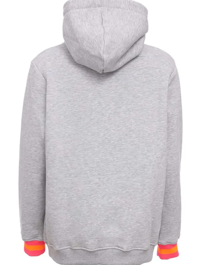 Hoodie "Keira" in Grau