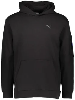 Hoodie "Open Road" in Schwarz