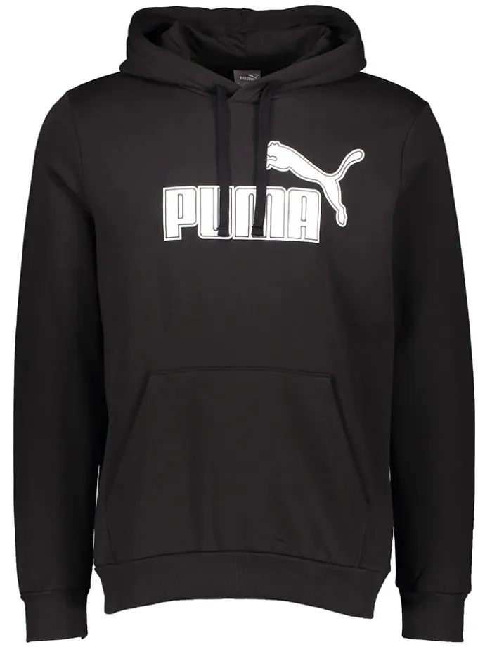 Hoodie "Sports Club" in Schwarz