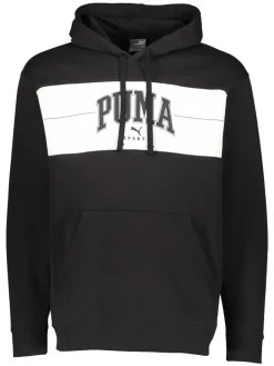 Hoodie "Squad" in Schwarz