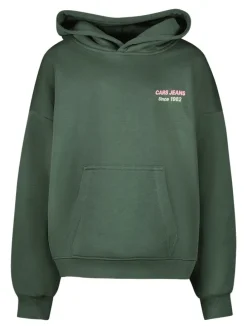 Hoodie "Vallie" in Grün