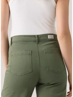 Hose - Comfort fit - in Khaki