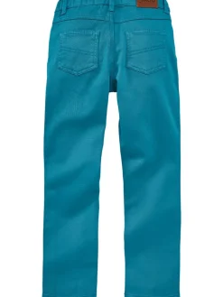 Hose - Regular Fit - in Türkis