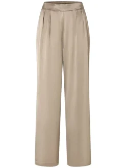 Hose in Beige/ Braun