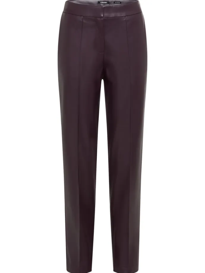 Hose Lisa in aubergine - 0001
