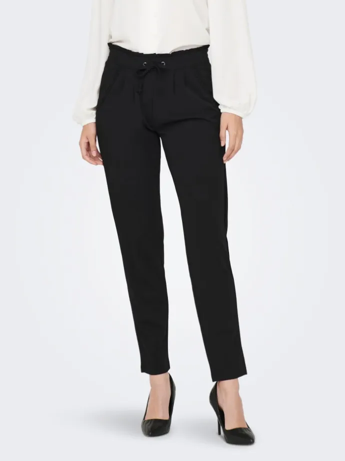 Hose Poptrash Pants Locker JDYCATIA in Schwarz