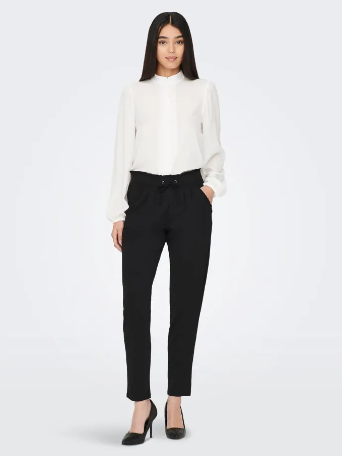 Hose Poptrash Pants Locker JDYCATIA in Schwarz