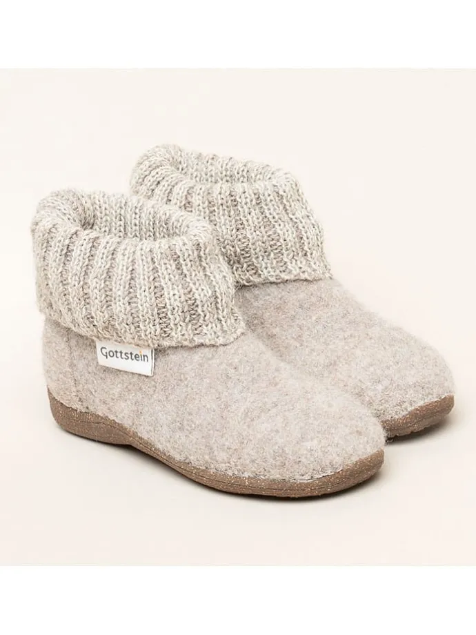 Hüttenschuhe "Alpine Boot RU" in Creme