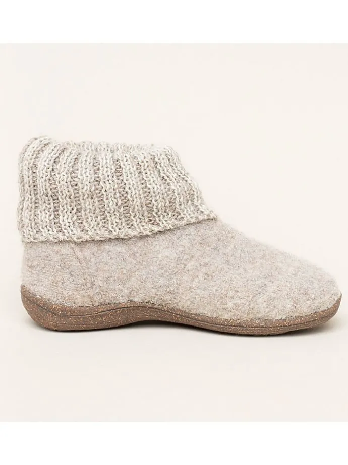 Hüttenschuhe "Alpine Boot RU" in Creme