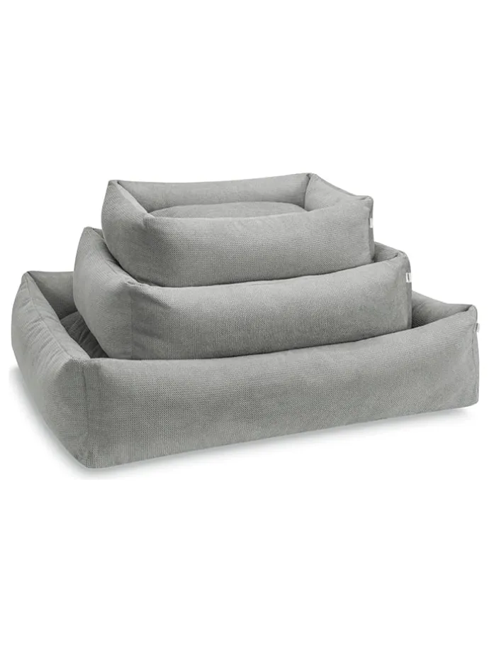 Hundebett-Bezug "Tudor" in Grau