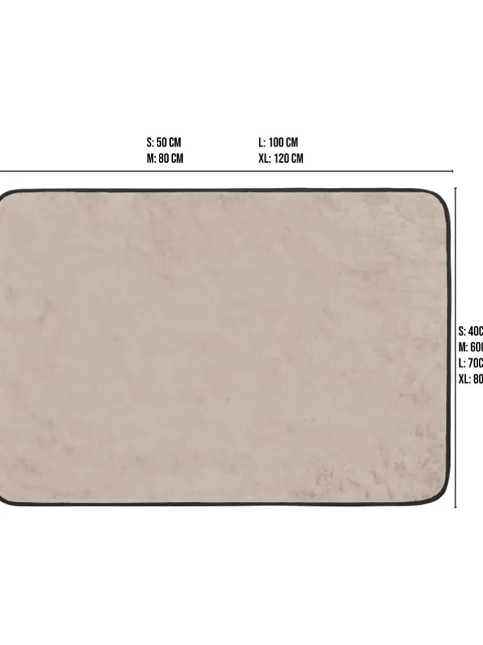 Hundedecke Lund in Beige