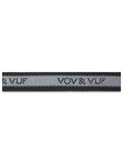 Hundehalsband in Schwarz/ Grau