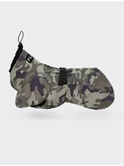 Hunde-Regenmantel in Khaki