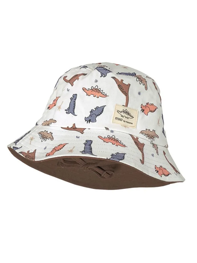 Hut "Dino" in Creme/ Braun