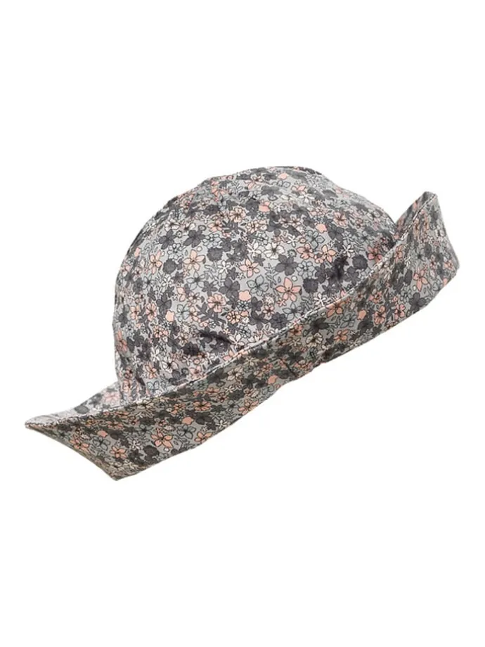 Hut in Grau/ Rosa