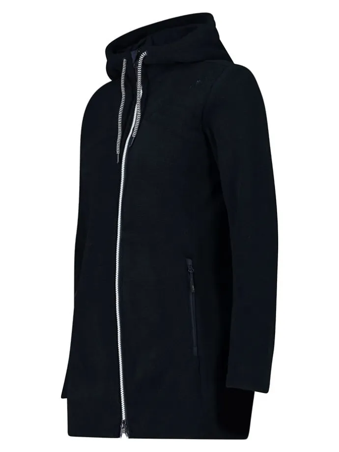 Hybridjacke in Schwarz