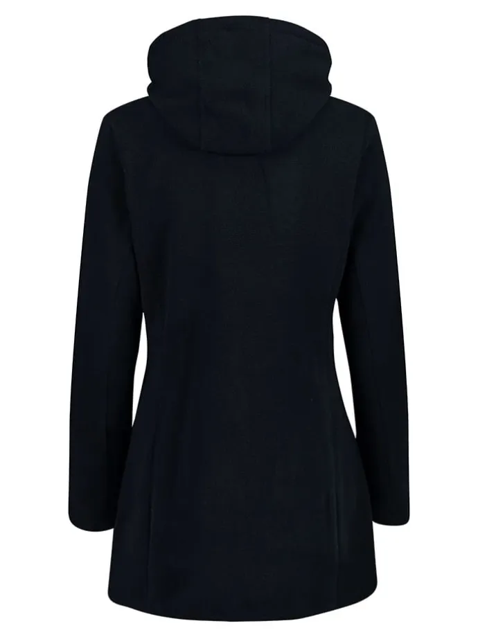Hybridjacke in Schwarz