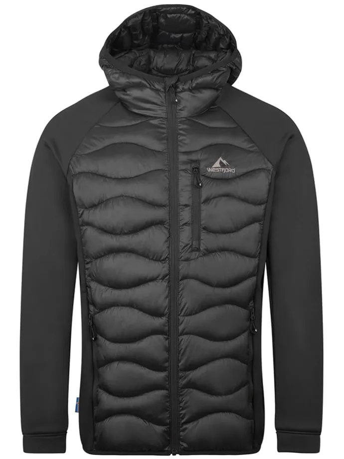 Hybridjacke "Raudisandur" in Schwarz