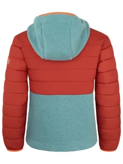 Hybridjacke "Romsdalen" in Braunrot/ Blau