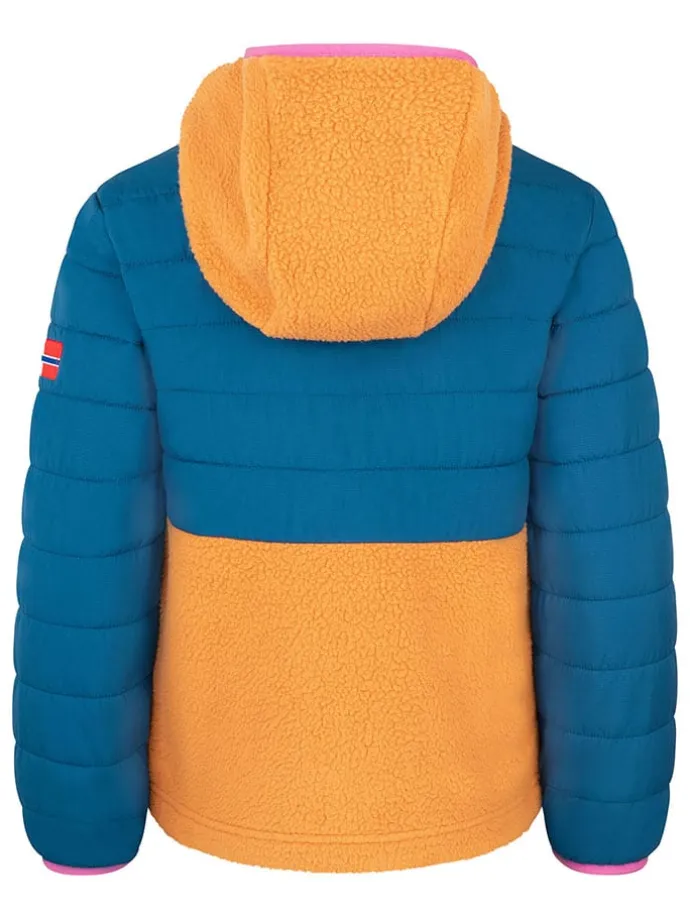 Hybridjacke "Romsdalen" in Blau/ Orange