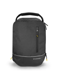 2in1 Doppel-Fahrradtasche 30L Rucksack Schwarz