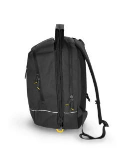 2in1 Doppel-Fahrradtasche 30L Rucksack Schwarz