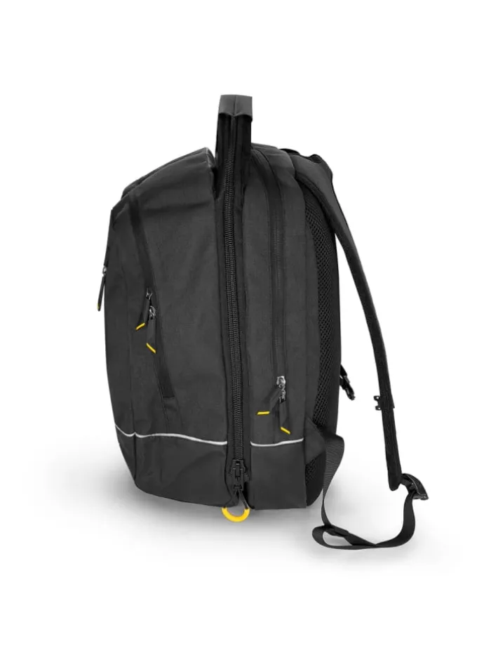 2in1 Doppel-Fahrradtasche 30L Rucksack Schwarz