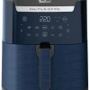 2-in-1 Heißluftfritteuse "Easy Fry & Grill - EY801410" in Dunkelblau
