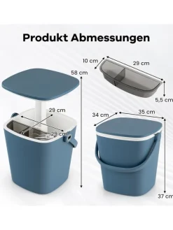 3-in-1 Kühltisch Cool Bar in Blau