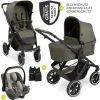3in1 Kinderwagen-Set Salsa 4 Air Starter in gruen,schwarz