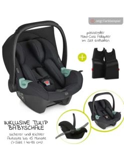 3in1 Kinderwagen-Set Salsa 4 Air Starter in gruen,schwarz