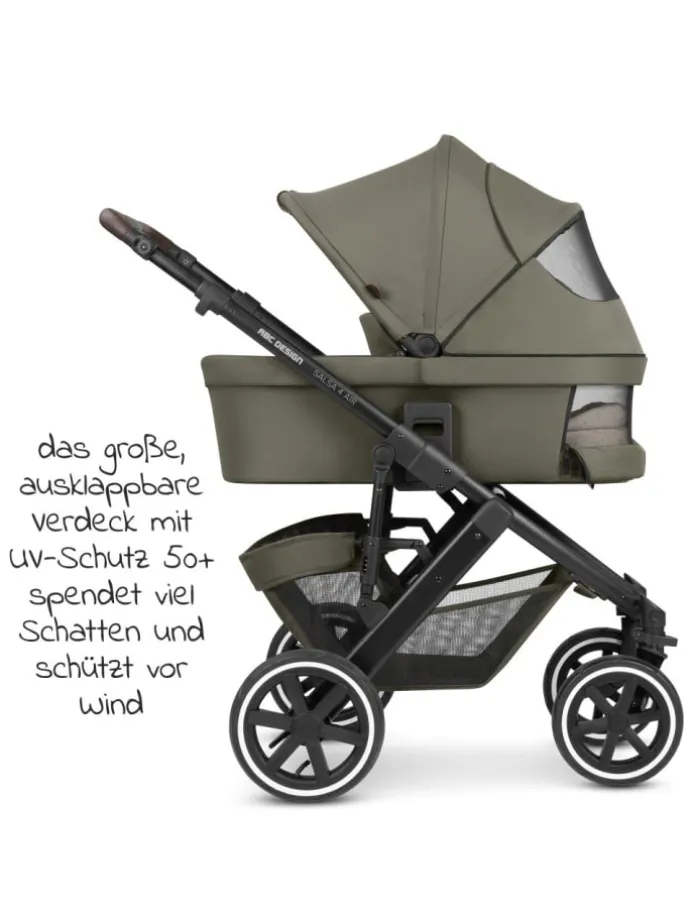 3in1 Kinderwagen-Set Salsa 4 Air Starter in gruen,schwarz