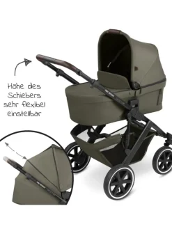 3in1 Kinderwagen-Set Salsa 4 Air Starter in gruen,schwarz