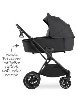 4in1 Kinderwagen-Set Vision X Trio Set - in schwarz,grau