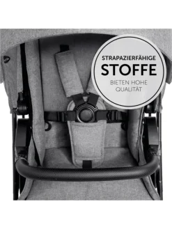 3in1 Kinderwagen-Set Vision X Trio Set Black in grau