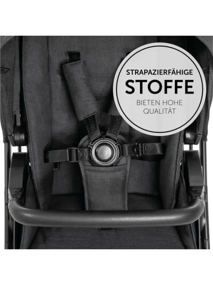3in1 Kinderwagen-Set Vision X Trio Set Black in schwarz