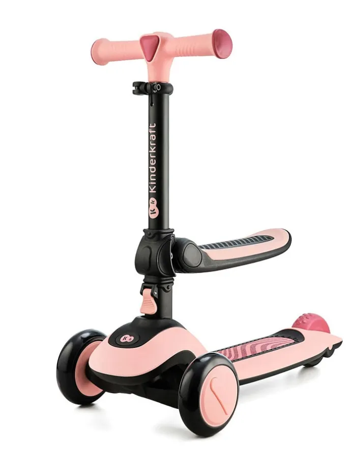 2in1 Laufrad in Rosa/ Schwarz - ab 12 Monaten