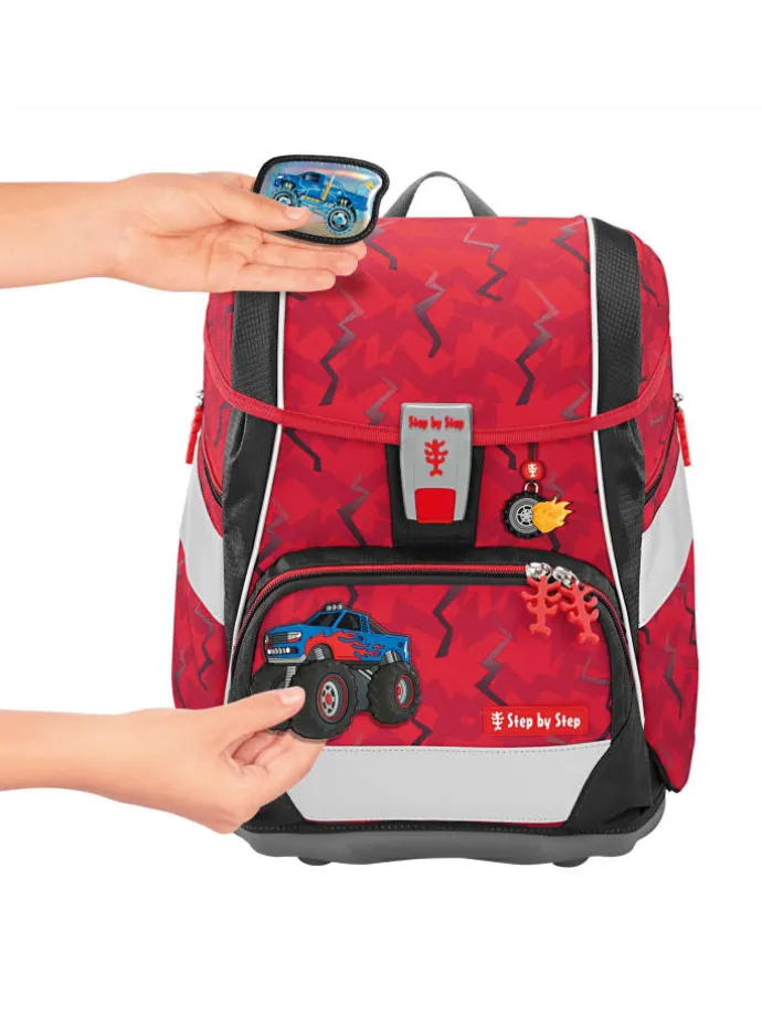 2in1 Plus Schulranzen-Set in Monster Truck Rocky
