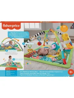 3-in-1 Rainforest Spieldecke Spielmatte Regenwalddesign