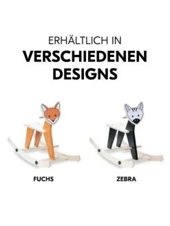 2in1 Schaukeltier Rock N Swing (umbaubar in schwarz,beige