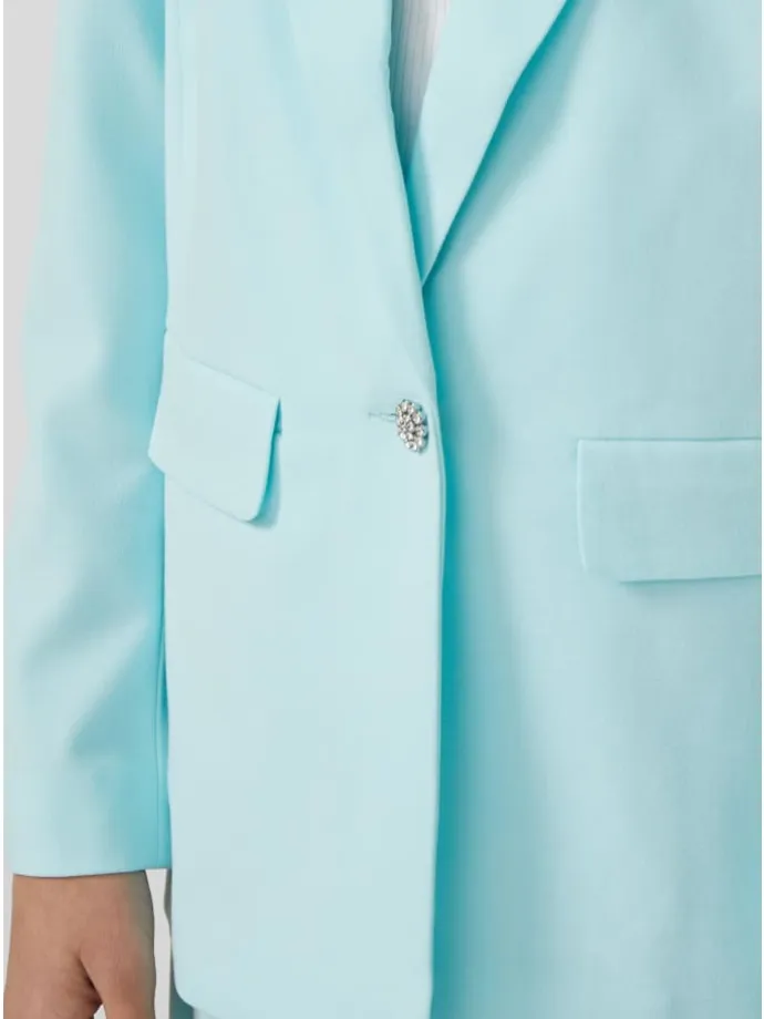 Indoor-Blazer in 6491_türkis