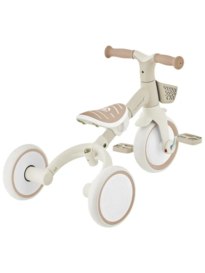 3in1-Dreirad "Learning Trike" in Beige - ab 12 Monaten