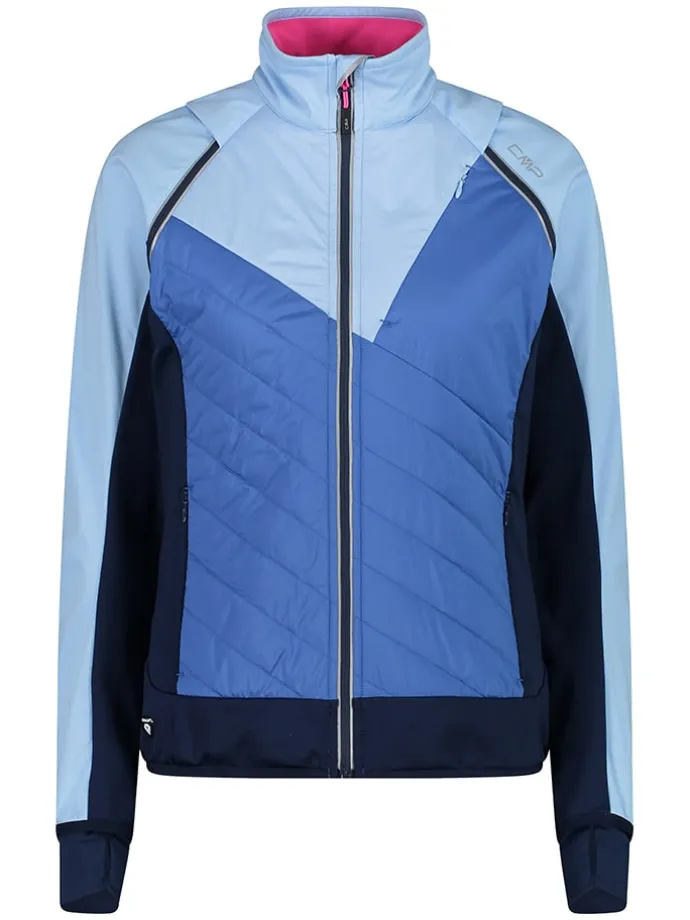 2in1-Funktionsjacke in Blau