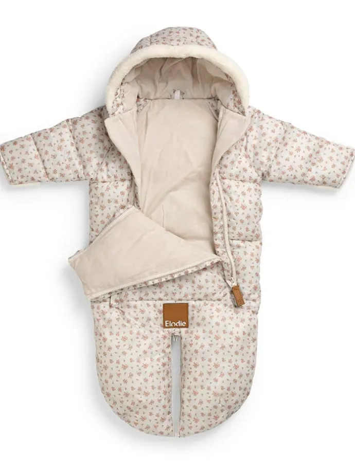 2in1-Fußsack in Creme
