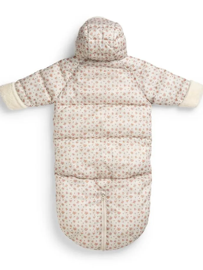 2in1-Fußsack in Creme