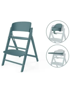 3in1-Hochstuhl "Click&Fold" in Blau