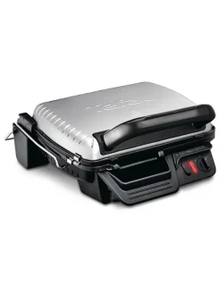 3in1-Kontaktgrill in Silber/ Schwarz