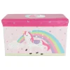 2in1-Sitzbank "Einhorn" in Rosa