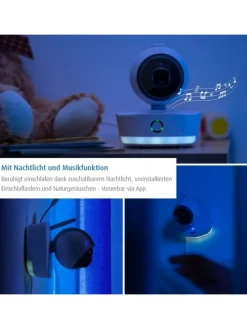 IP BabyCam Move Smart-Babyphone in Weiß ab 0 Monate
