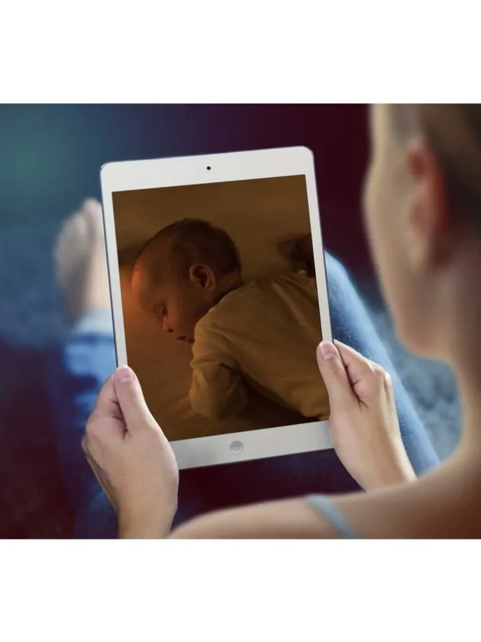 IP BabyCam Smart-Babyphone in Weiß ab 0 Monate